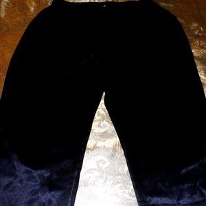 Women's Black Satin Pants